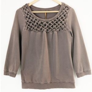 COPY - Saturday Sunday -Anthro Pullover Sweatshirt Size M